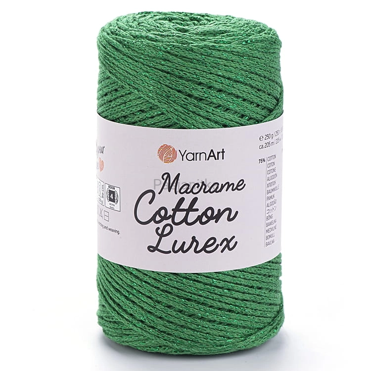 Sznurek Macrame Cotton Lurex 2 mm / 728