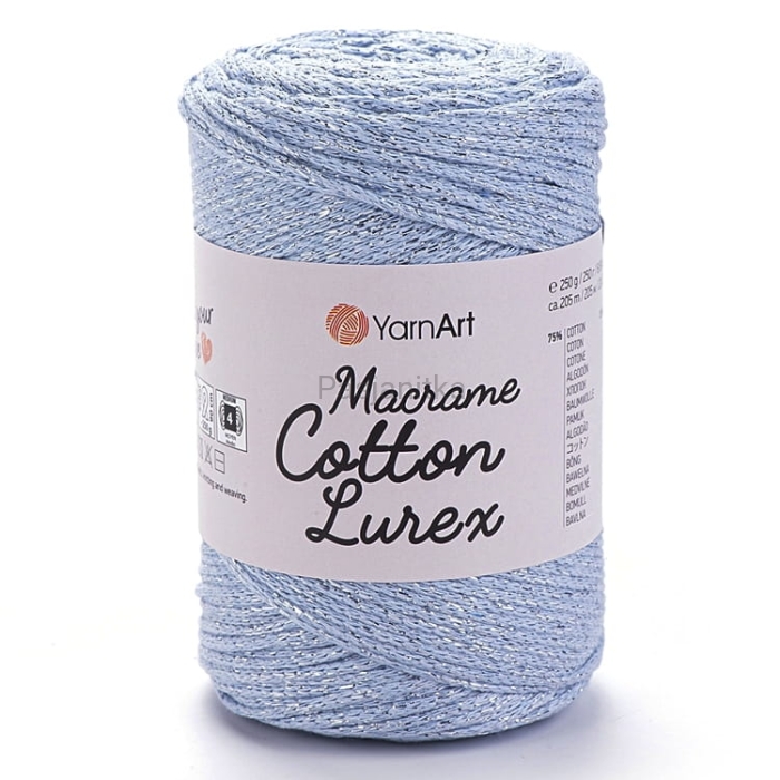 Sznurek Macrame Cotton Lurex 2 mm / 729