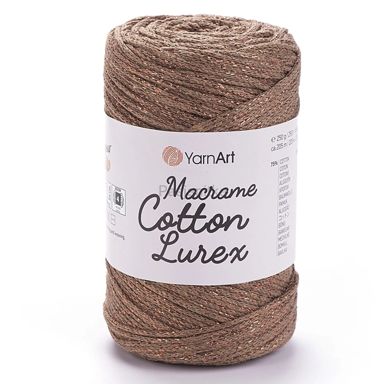 Sznurek Macrame Cotton Lurex 2 mm / 742