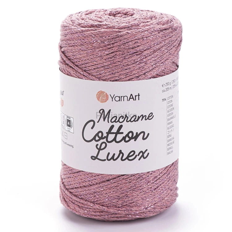 Sznurek Macrame Cotton Lurex 2 mm / 743