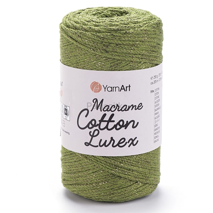 Sznurek Macrame Cotton Lurex 2 mm / 741