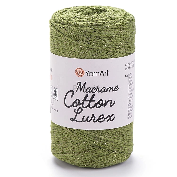 Sznurek Macrame Cotton Lurex 2 mm / 741