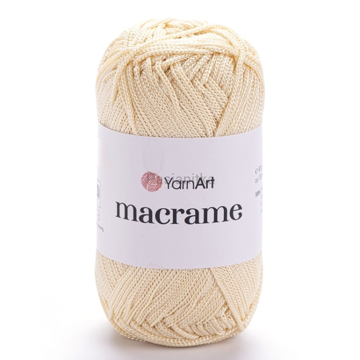 Sznurek Macrame 1,5 mm / 165 krem