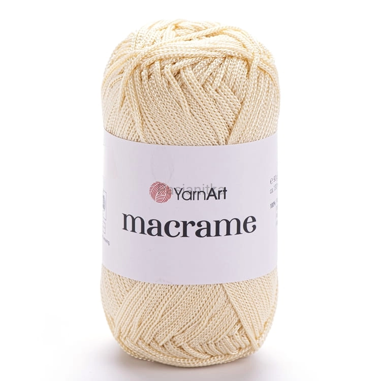 Sznurek Macrame 1,5 mm / 165 krem