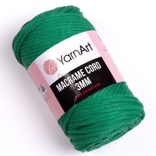 Sznurek Macrame Cord 3 mm / 759 zielony