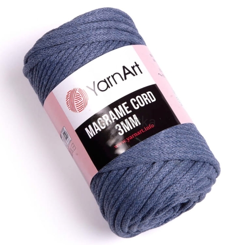 Sznurek Macrame Cord 3 mm / 761 jeans