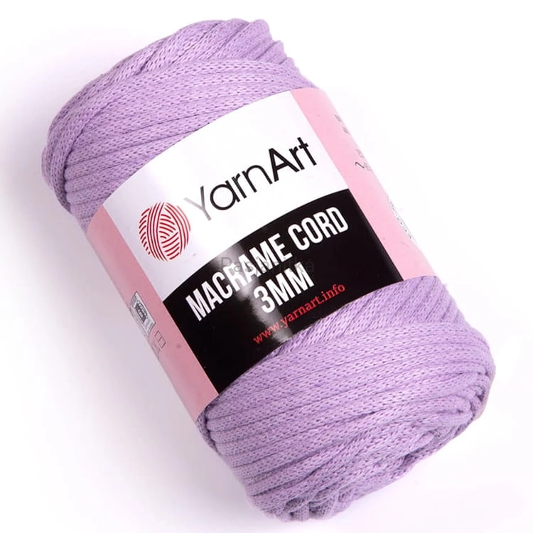 Sznurek Macrame Cord 3 mm / 765 jasny fiolet