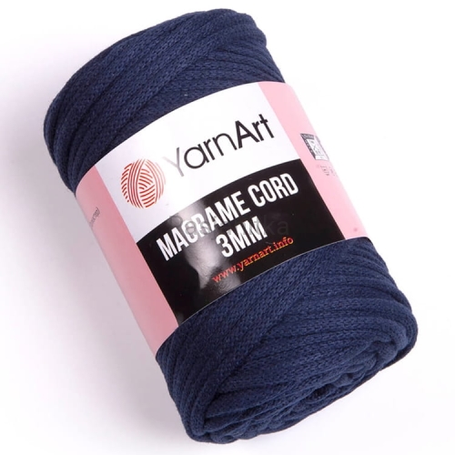 Sznurek Macrame Cord 3 mm / 784 granat