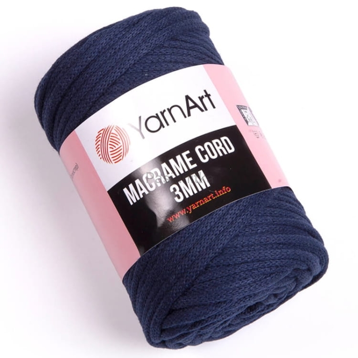 Sznurek Macrame Cord 3 mm / 784 granat