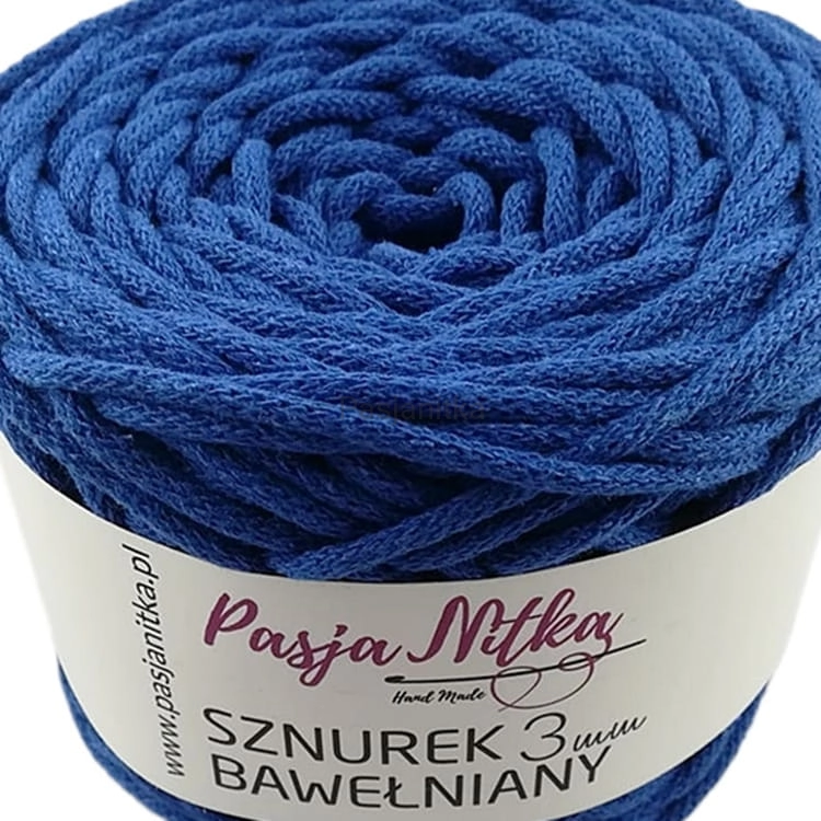 Sznurek bawełniany 3 mm / 100 m / chaber