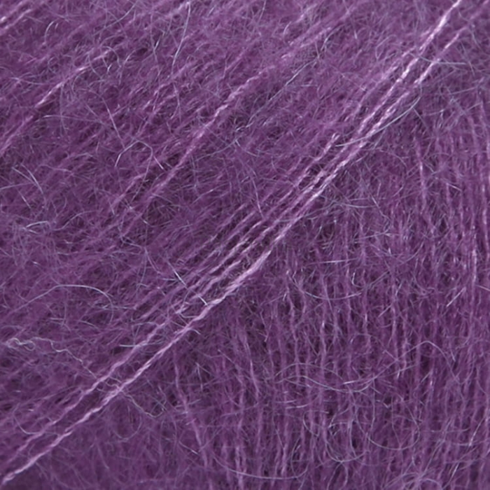 Włóczki DROPS Kid-Silk / 16 ciemny fiolet