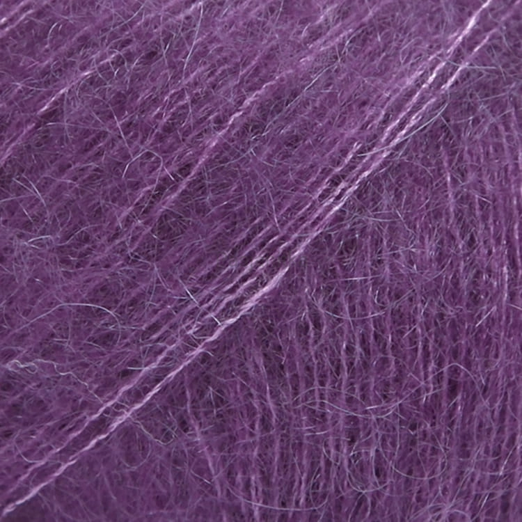 Włóczki DROPS Kid-Silk / 16 ciemny fiolet