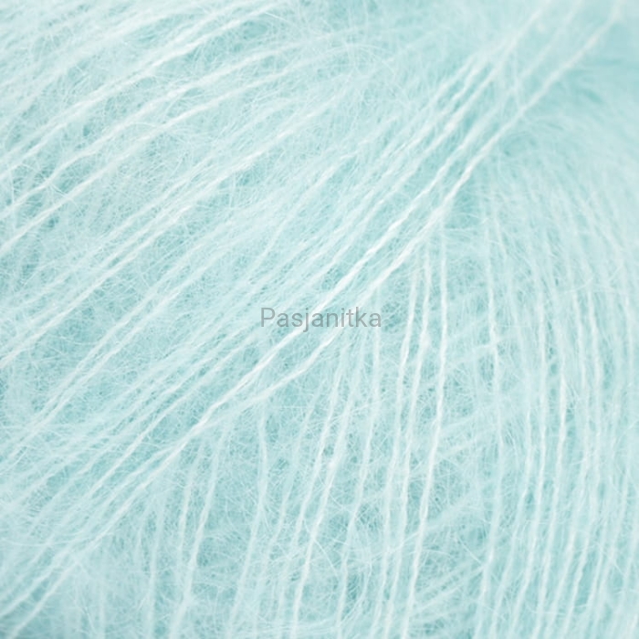 Włóczki DROPS Kid-Silk / 58 akwamarynowy