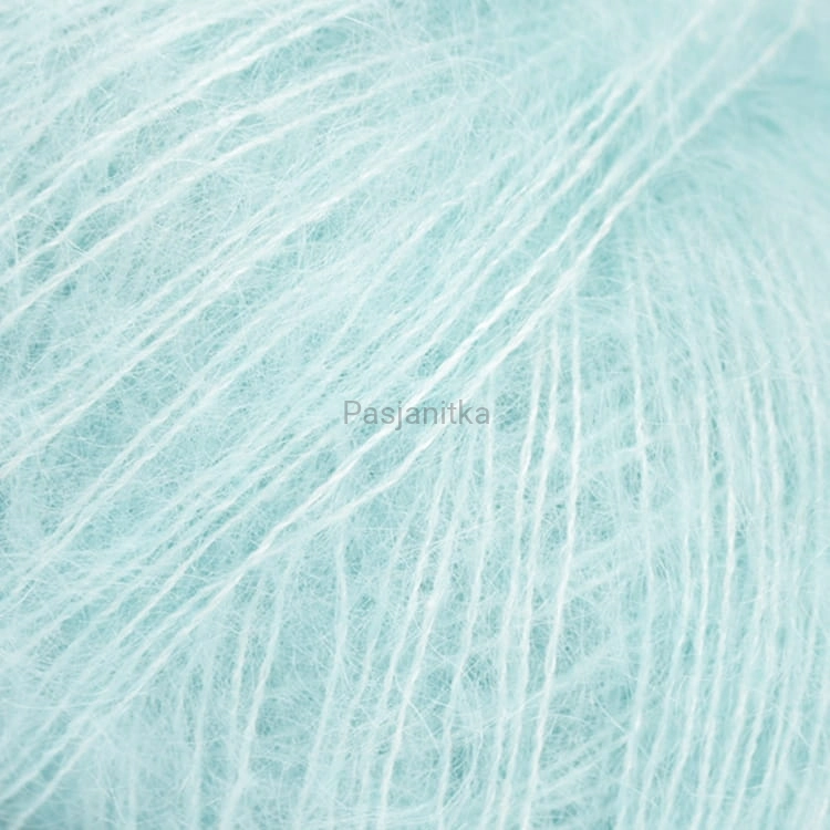 Włóczki DROPS Kid-Silk / 58 akwamarynowy