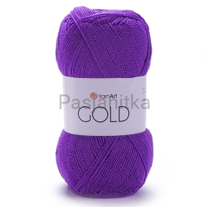 Włóczka Gold Yarn Art 9002 fiolet