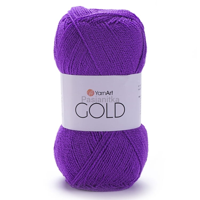 Włóczka Gold Yarn Art 9002 fiolet