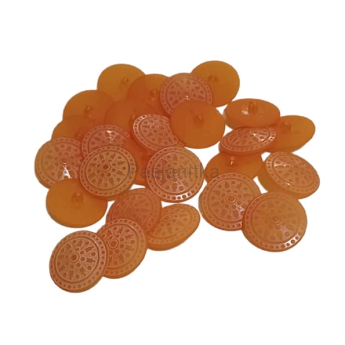 Guziki plastikowe nr 008 / 2,8 cm / 8 szt