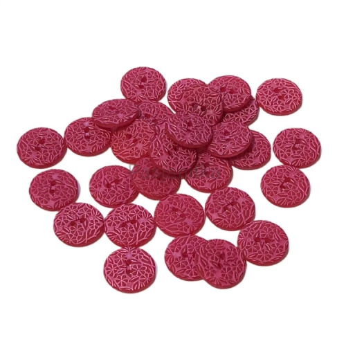 Guziki plastikowe nr 130 / 1,5 cm / 10 szt