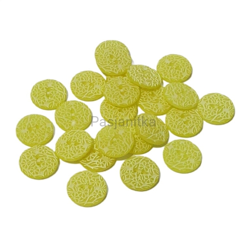 Guziki plastikowe nr 014 / 1,5 cm / 10 cm