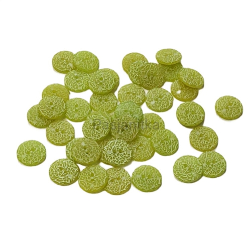 Guziki plastikowe nr 011 / 1,5 cm  / 10 szt