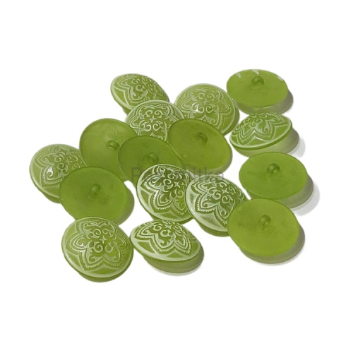 Guziki plastikowe nr 179 / 2,5 cm / 9 szt