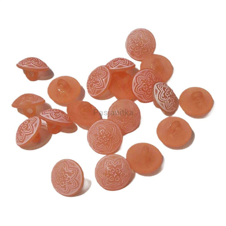 Guziki plastikowe nr 147 / 1,2 cm / 10 szt