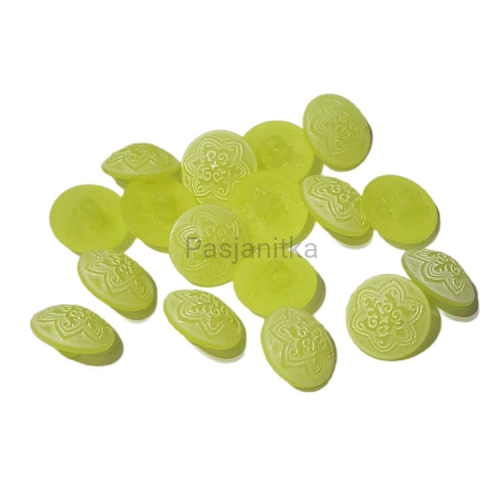 Guziki plastikowe nr 149 / 1,5 cm / 10 szt