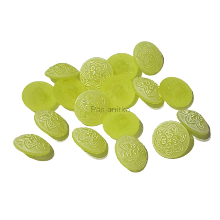 Guziki plastikowe nr 149 / 1,5 cm / 10 szt