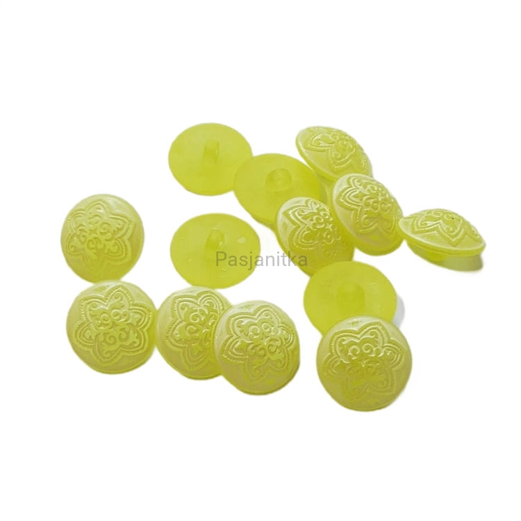Guziki plastikowe nr 162 / 1,8 cm / 10 szt