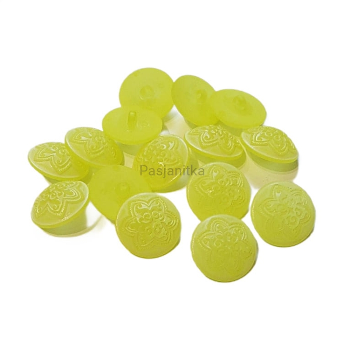 Guziki plastikowe nr 174 / 2,2 cm / 10 szt