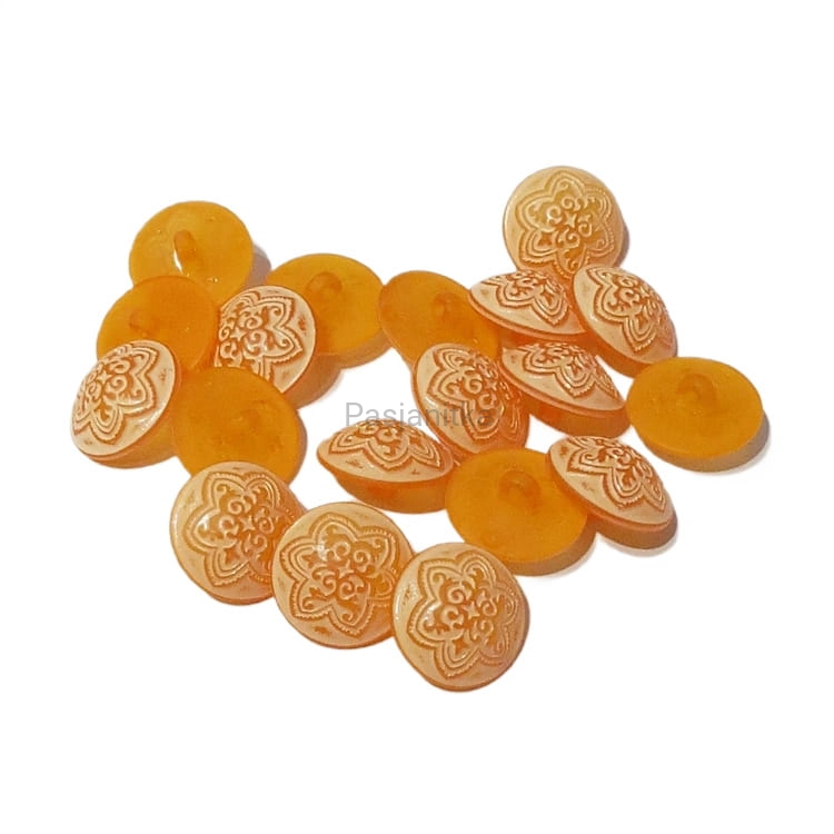 Guziki plastikowe nr 164 / 1,8 cm / 10 szt