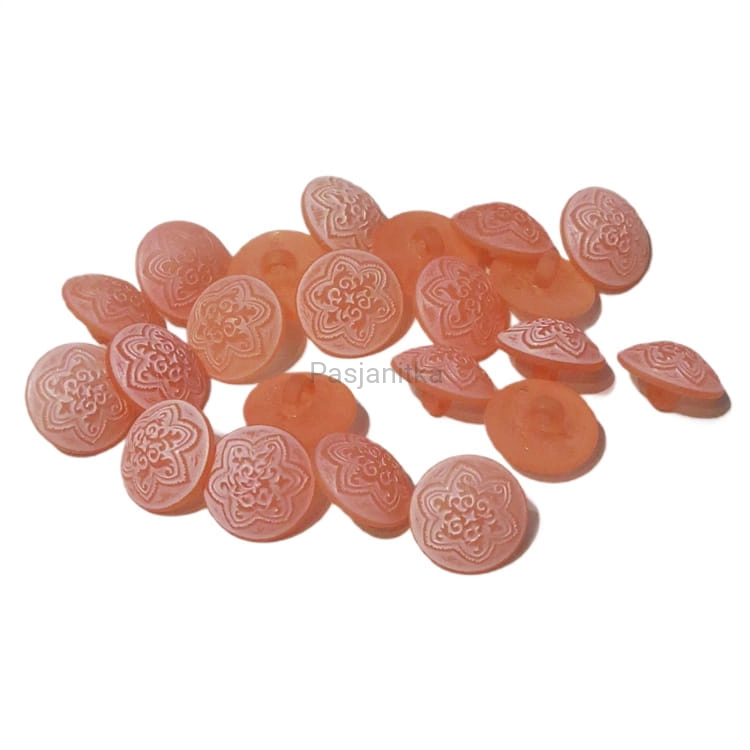 Guziki plastikowe nr 156 / 1,5 cm / 10 szt