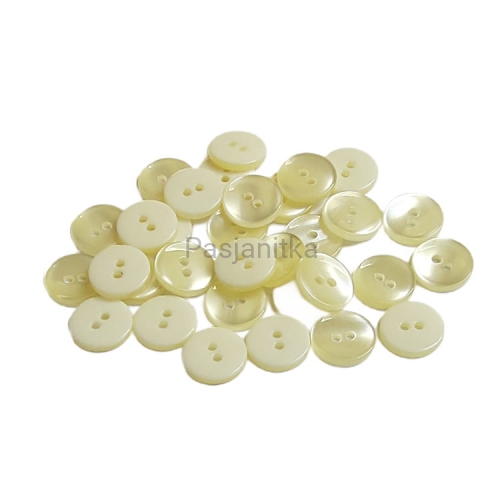 Guziki plastikowe nr 021 / 1,3 cm / 10 szt