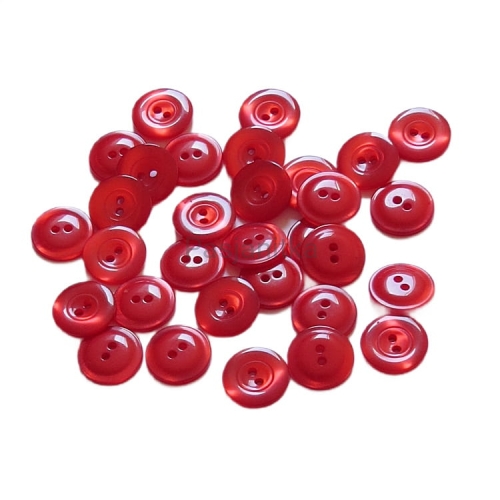 Guziki plastikowe nr 019 / 1,3 cm / 10 szt