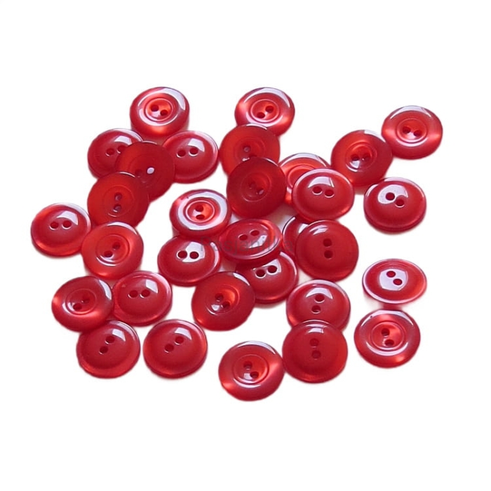 Guziki plastikowe nr 019 / 1,3 cm / 10 szt