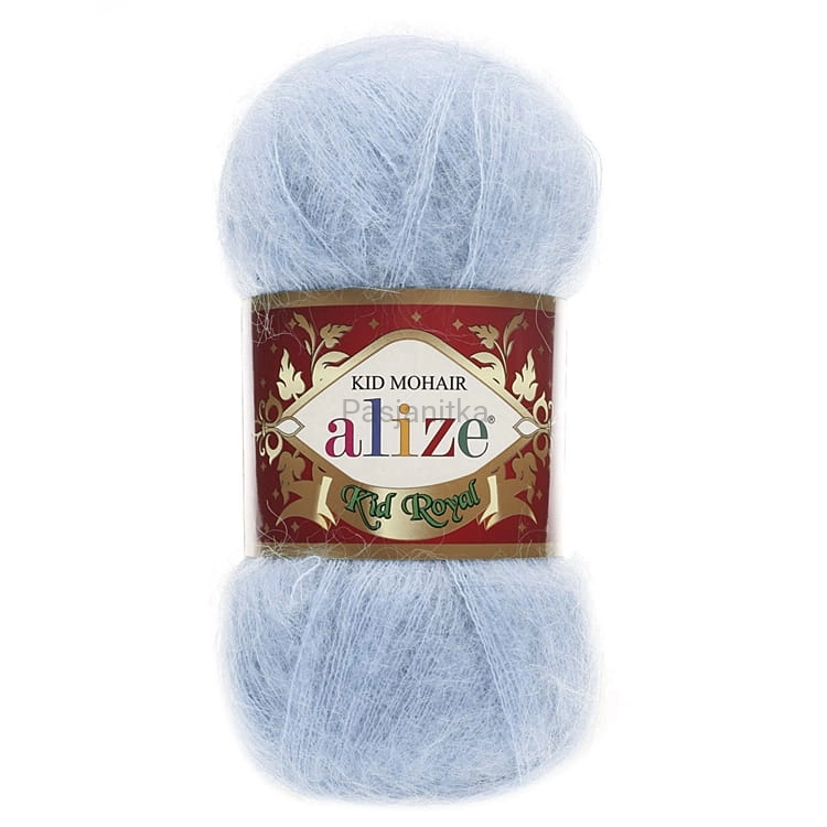 Włóczka Kid Royal Mohair 50 g / 183 błękit