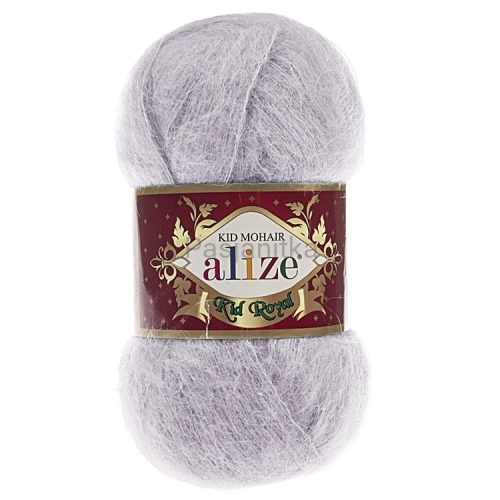 Włóczka Kid Royal Mohair 50 g / 224 jasny popiel