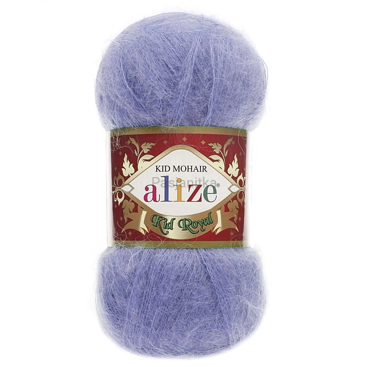 Włóczka Kid Royal Mohair 50 g / 40 niebieski
