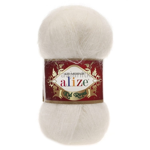 Włóczka Kid Royal Mohair 50 g / 62 jasny krem