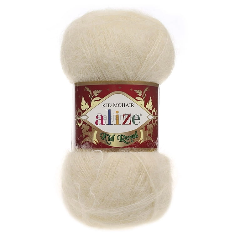 Włóczka Kid Royal Mohair 50 g / 67 jasny beżowy