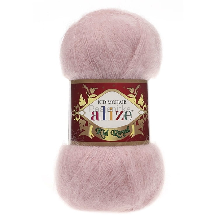 Włóczka Kid Royal Mohair 50 g / 161 pudrowy