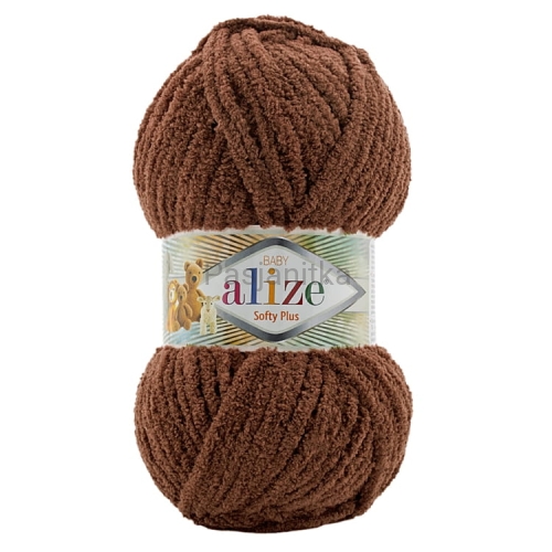 Włóczka Softy Plus 321 brązowy