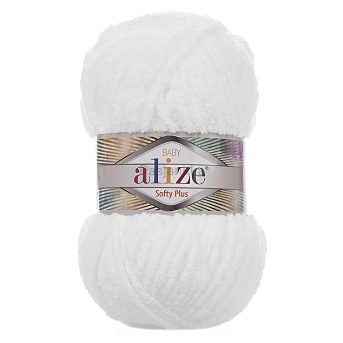 Włóczka Softy Plus 55 biały