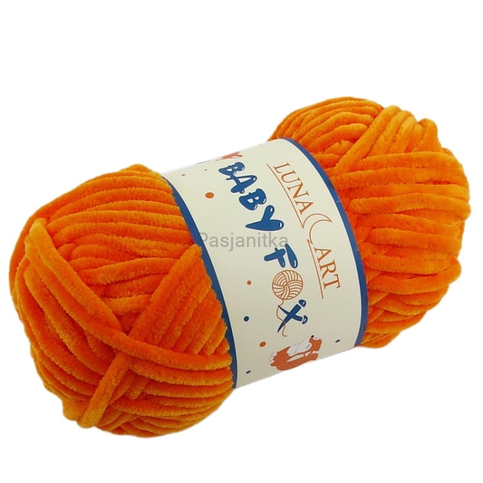 Włóczka Baby Fox 67 pomarańcz