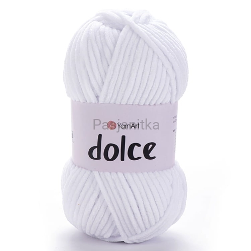 Włóczka Dolce Yarn Art 741 biały