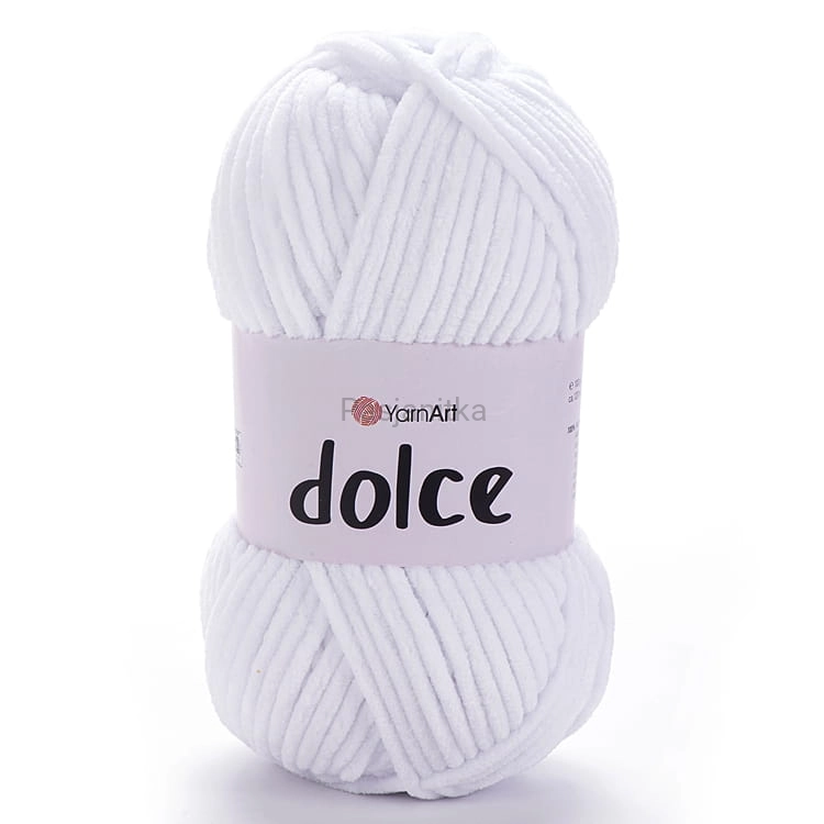 Włóczka Dolce Yarn Art 741 biały