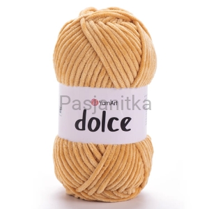 Włóczka Dolce Yarn Art 855 karmel