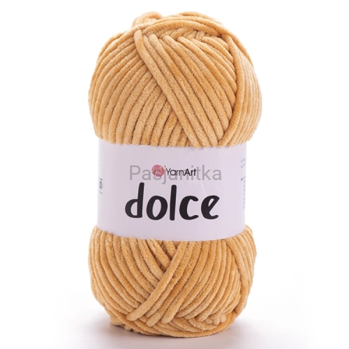 Włóczka Dolce Yarn Art 855 karmel
