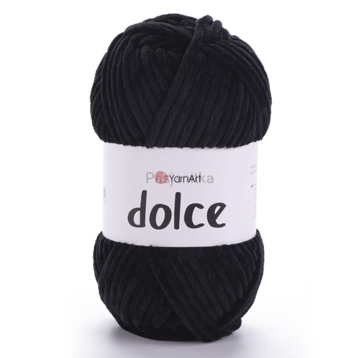 Włóczka Dolce Yarn Art 742 czarny