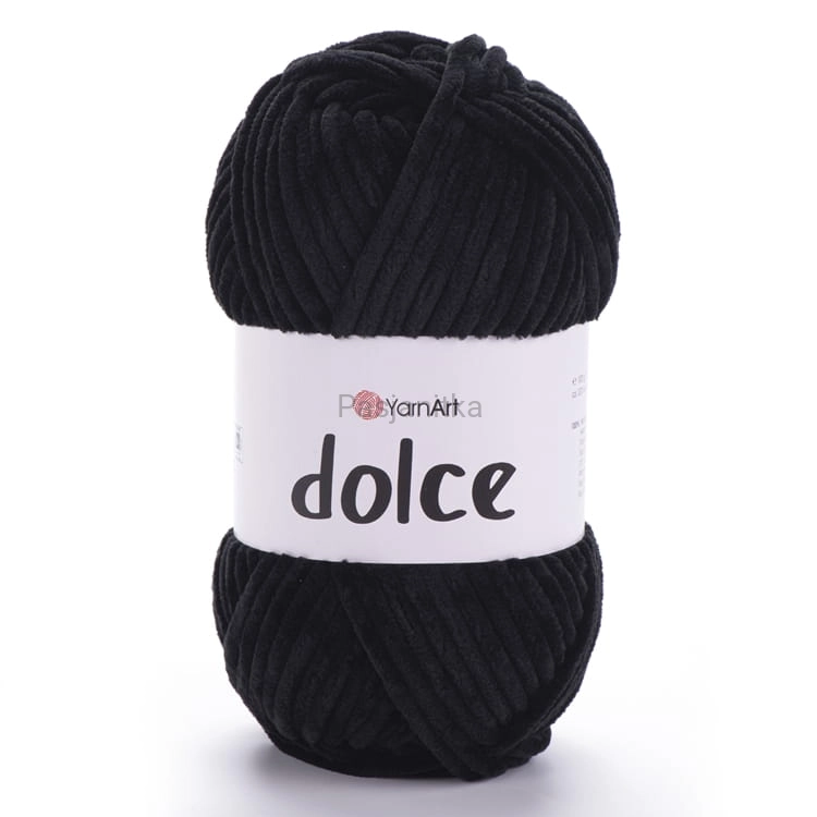 Włóczka Dolce Yarn Art 742 czarny